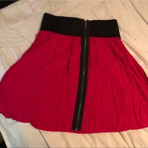 Victoria’s Secret PINK red skirt small ❣️✨